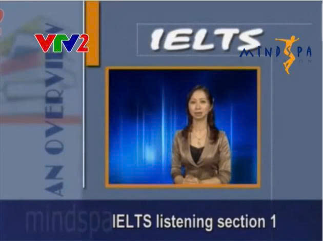 Cô Thúy dạy IELTS Listening Section 1 trên VTV2